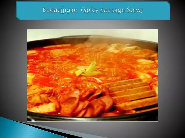 budaejjigae spicy sausage stew