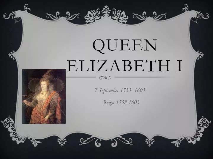 queen elizabeth i