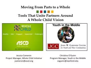 Moving From Parts to a Whole Tools That Unite Partners Around A Whole Child Vision