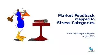 Market Feedback mapped to Stress Categories