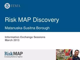 Risk MAP Discovery Matanuska-Susitna Borough