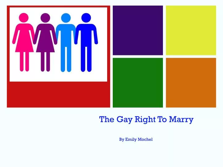 the gay right to marry