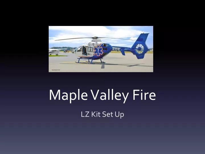 maple valley fire