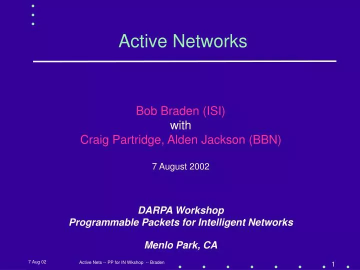 active networks