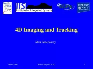 4D Imaging and Tracking