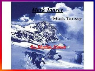 Mark Tansey