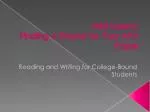 Crafting a Strong Thesis Statement for Your APA Paper: A Mini Lesson - slide 1