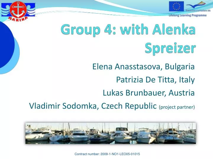 group 4 with alenka spreizer