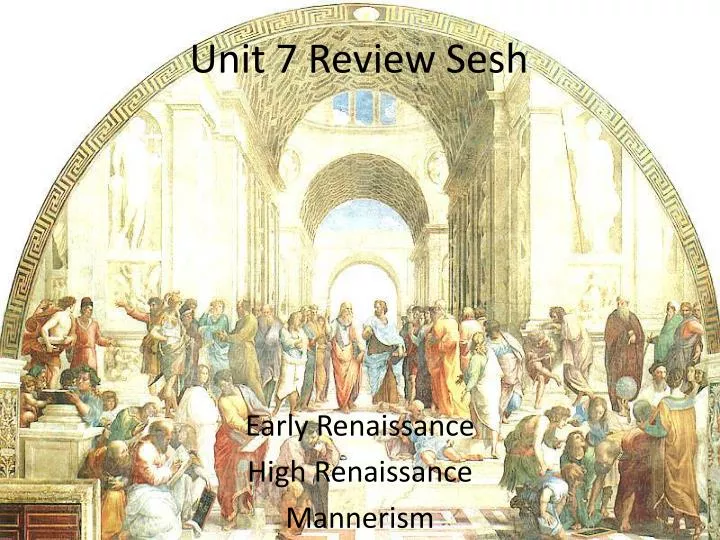 unit 7 review sesh