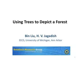 Using Trees to Depict a Forest