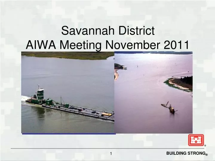 savannah district aiwa meeting november 2011