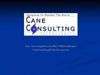 AngelFire/RI2/URISeniorDesign3 CaneConsulting@YahooGroups