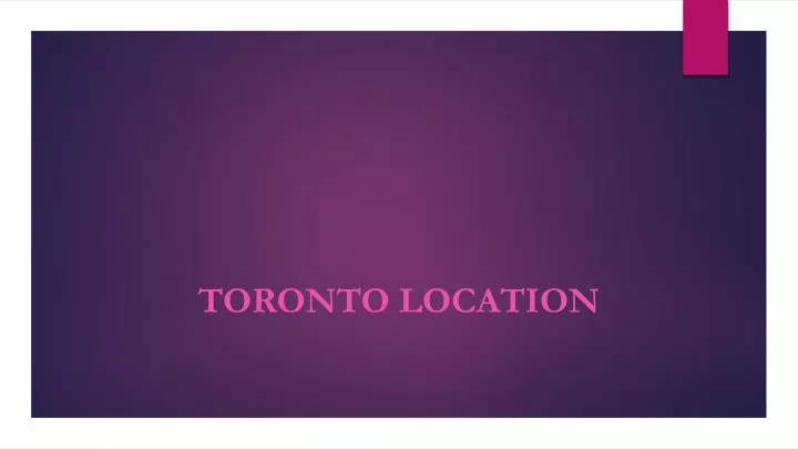 toronto location