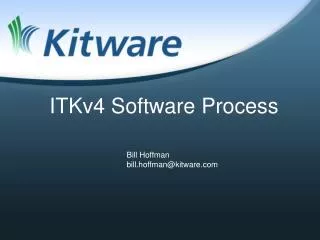 ITKv4 Software Process