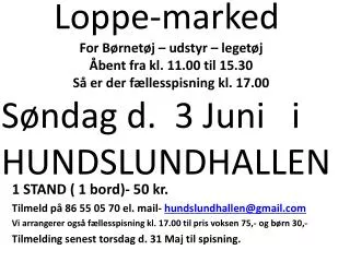 loppe marked