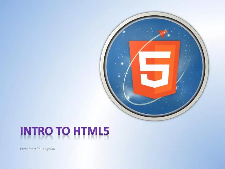 intro to html5