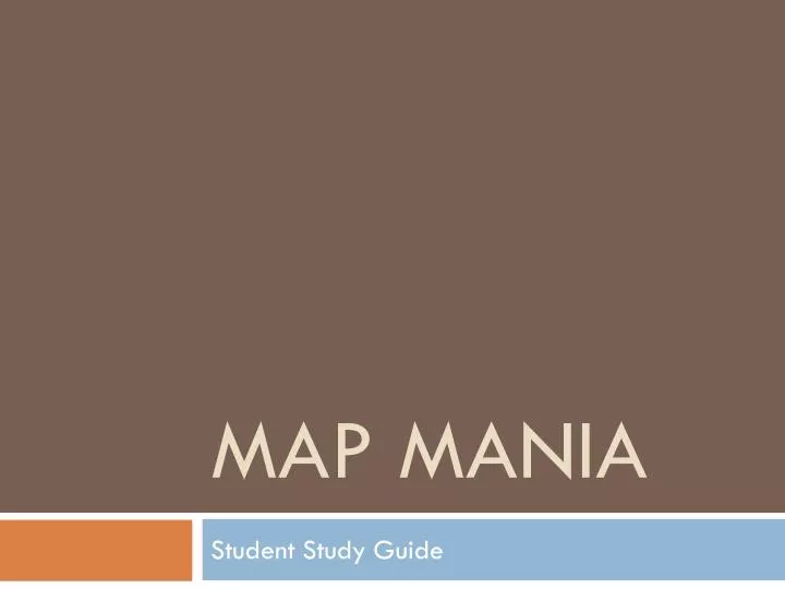 map mania