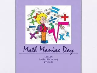 Math Maniac Day