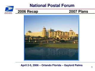 National Postal Forum