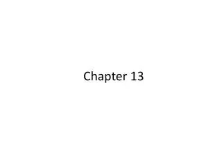 Chapter 13