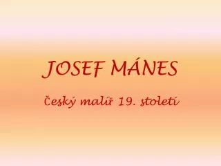 josef m nes