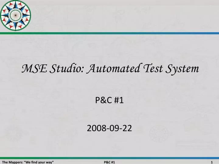 mse studio automated test system
