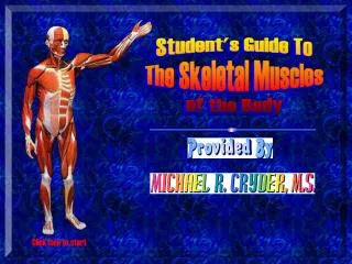Student's Guide To The Skeletal Muscles of the Body