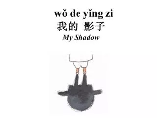 w de y ng zi my shadow