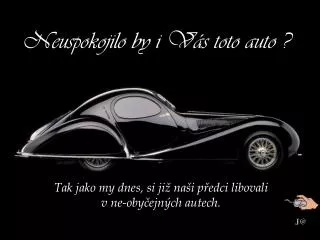 neuspokojilo by i v s toto auto