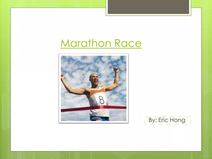marathon race