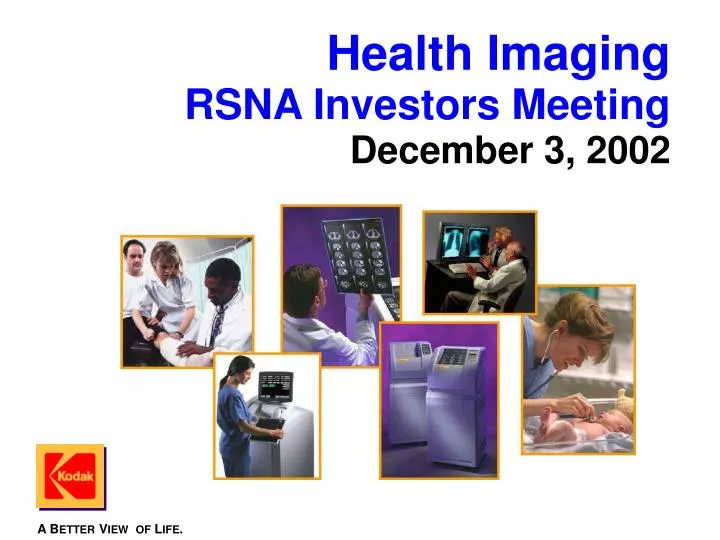 health imaging rsna investors meeting december 3 2002