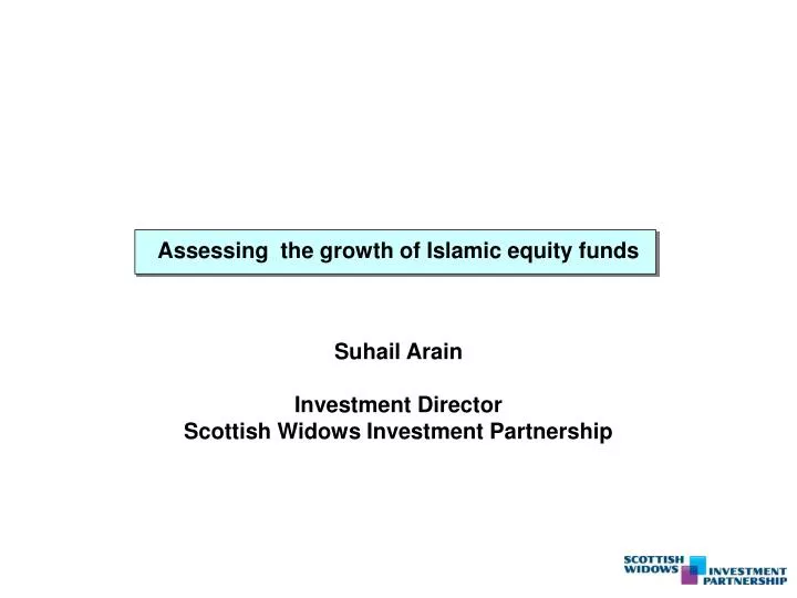 assessing the growth of islamic equity funds