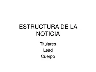 titulares lead cuerpo