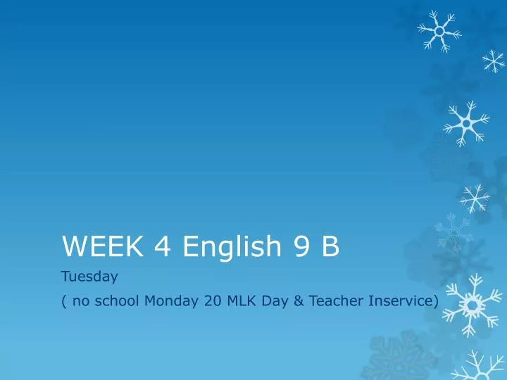 week 4 english 9 b