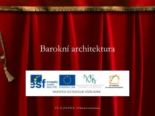 barokn architektura