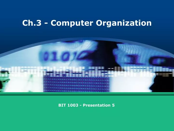 ch 3 computer organization