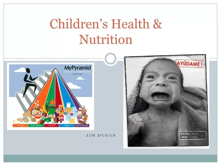 children s health nutrition
