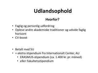 udlandsophold