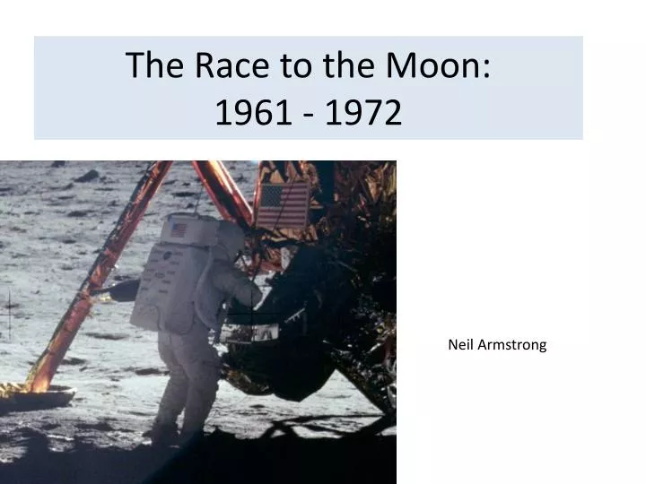 the race to the moon 1961 1972
