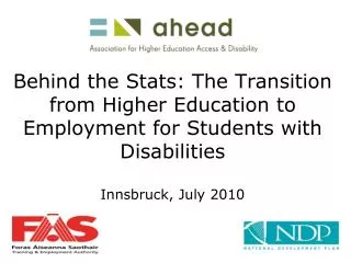AHEAD (Association for Higher Education Access and Disability)
