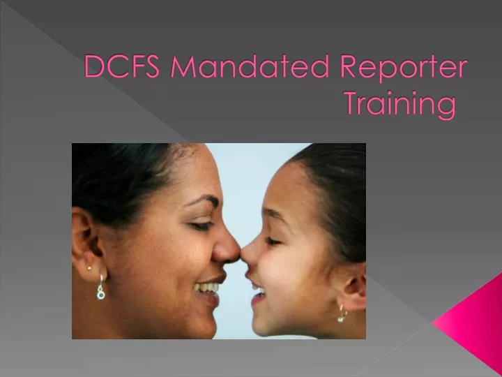 dcfs mandated reporter training