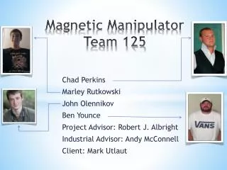 Magnetic Manipulator Team 125
