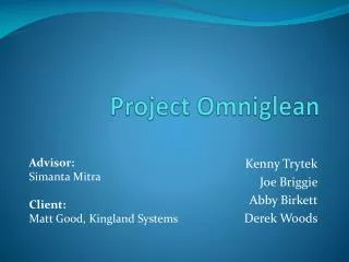 Project Omniglean