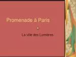 Promenade à Paris - slide 1