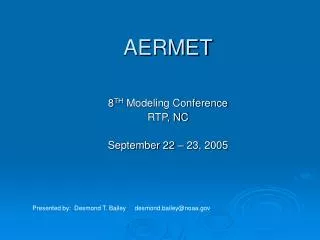 AERMET