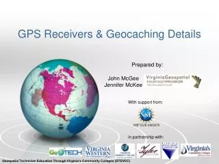 GPS Receivers &amp; Geocaching Details
