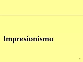impresionismo