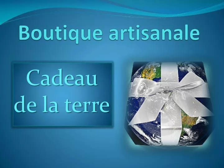 boutique artisanale