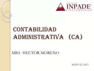 contabilidad administrativa ca