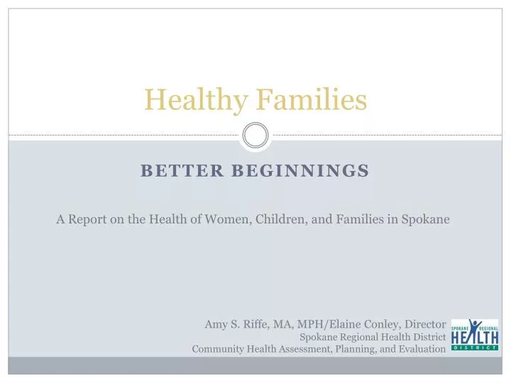 healthy families